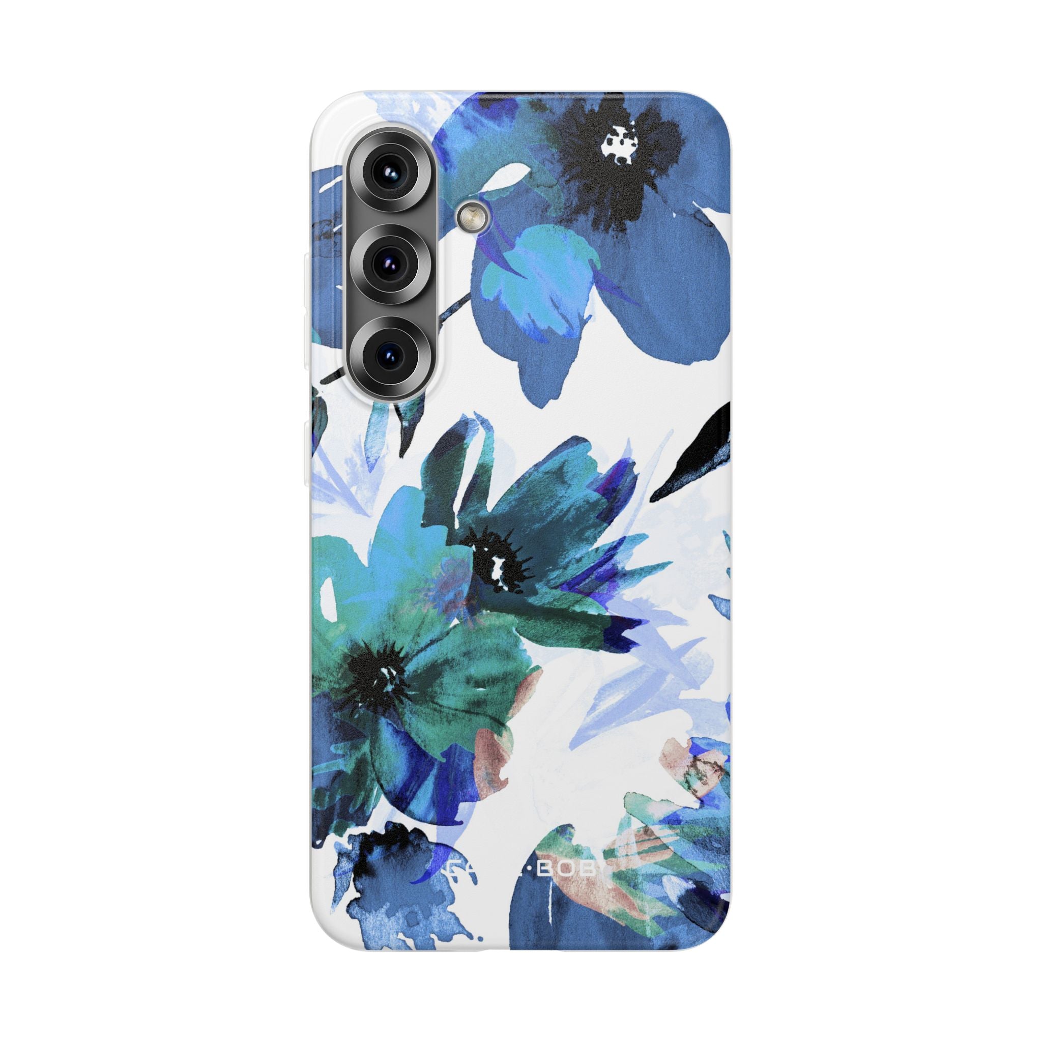 Blue Blossom Radiance Samsung S25 Plus Case - Soft
