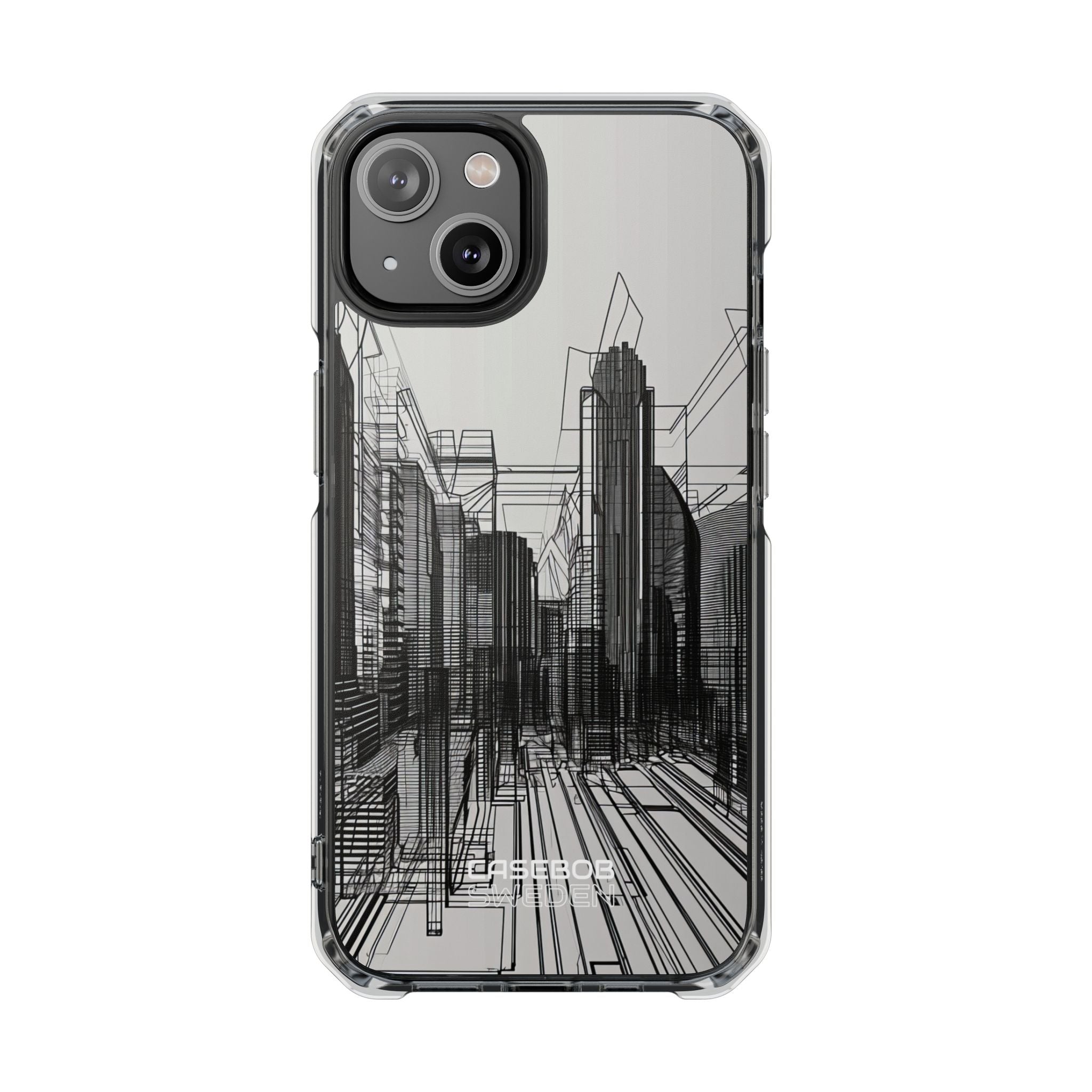 Urban Line Maze iPhone 14 - Impact Clear+