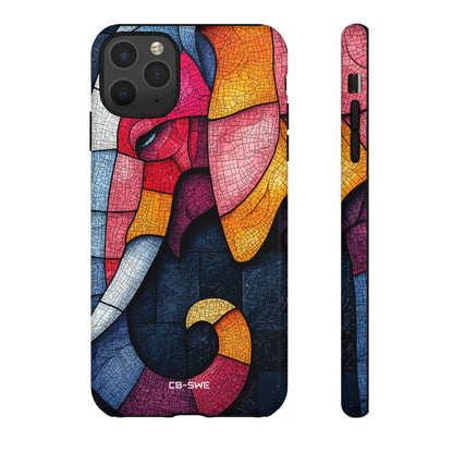 Elephant Reflects Light - iPhone Case
