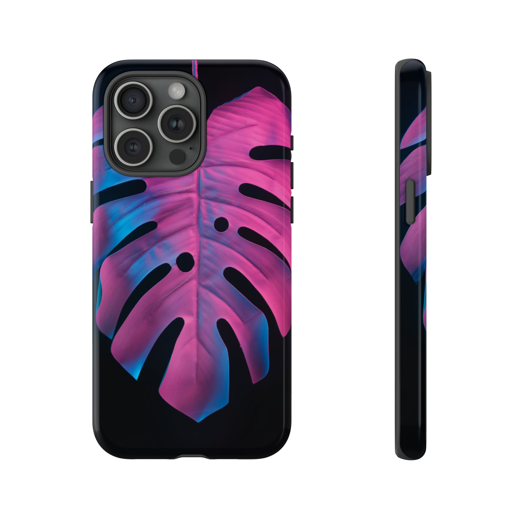 Tropical Palm Leaves - Protective Phone Case