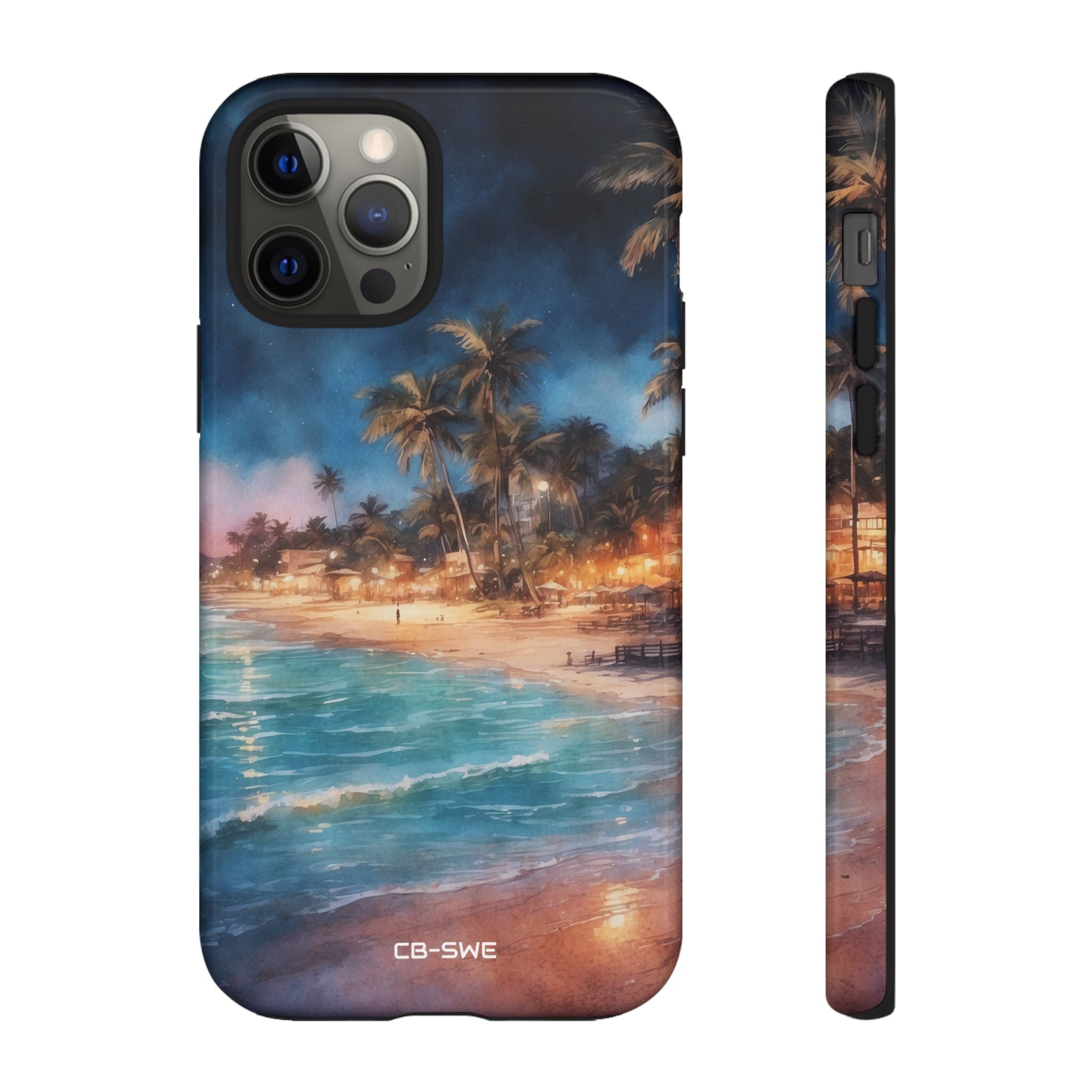 Moonlight Dances Water - iPhone Case