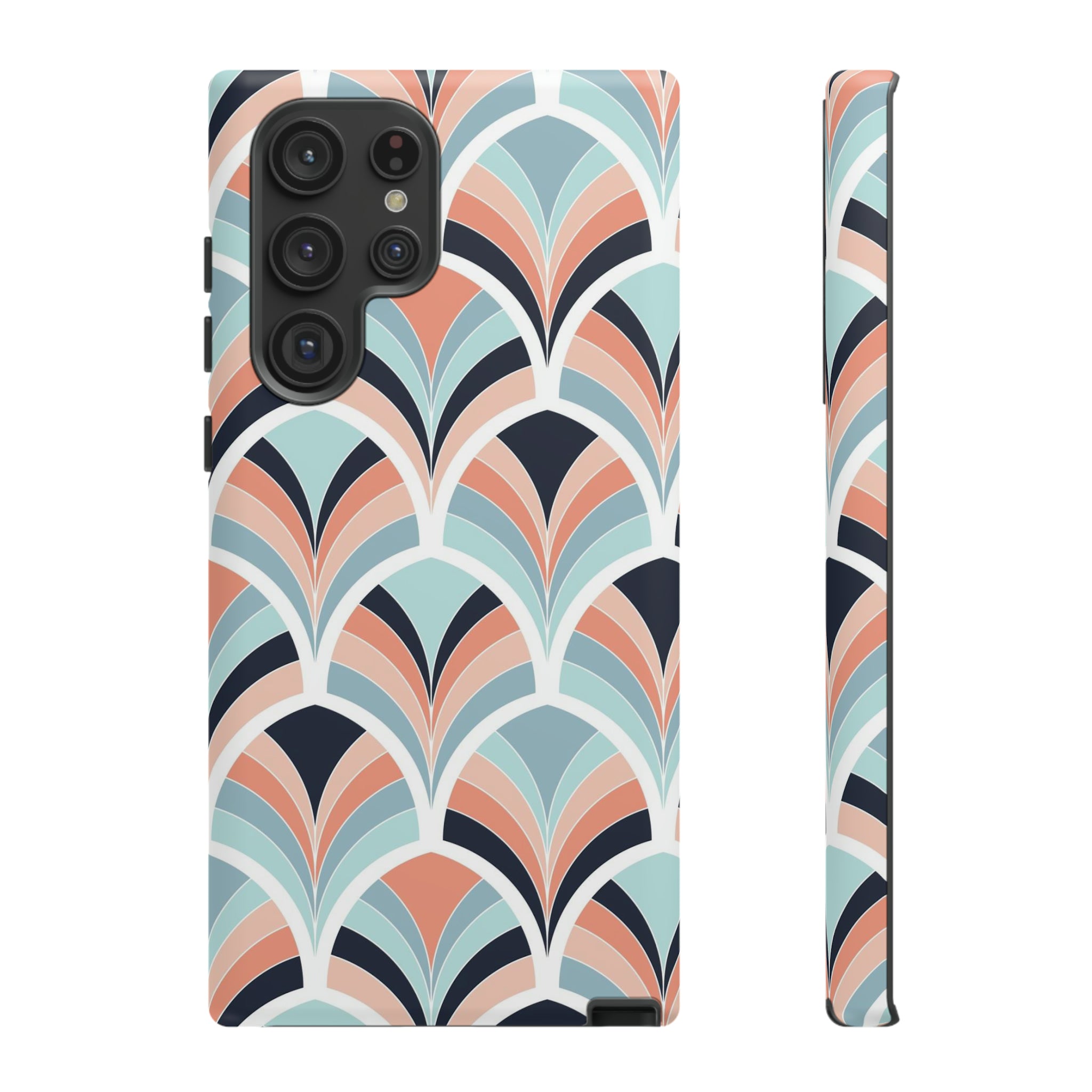 Baby Blue Retro - Protective Phone Case