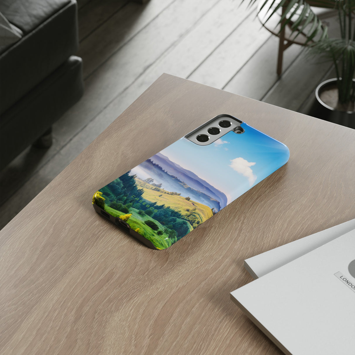 Mountain Sunny Day - Protective Phone Case