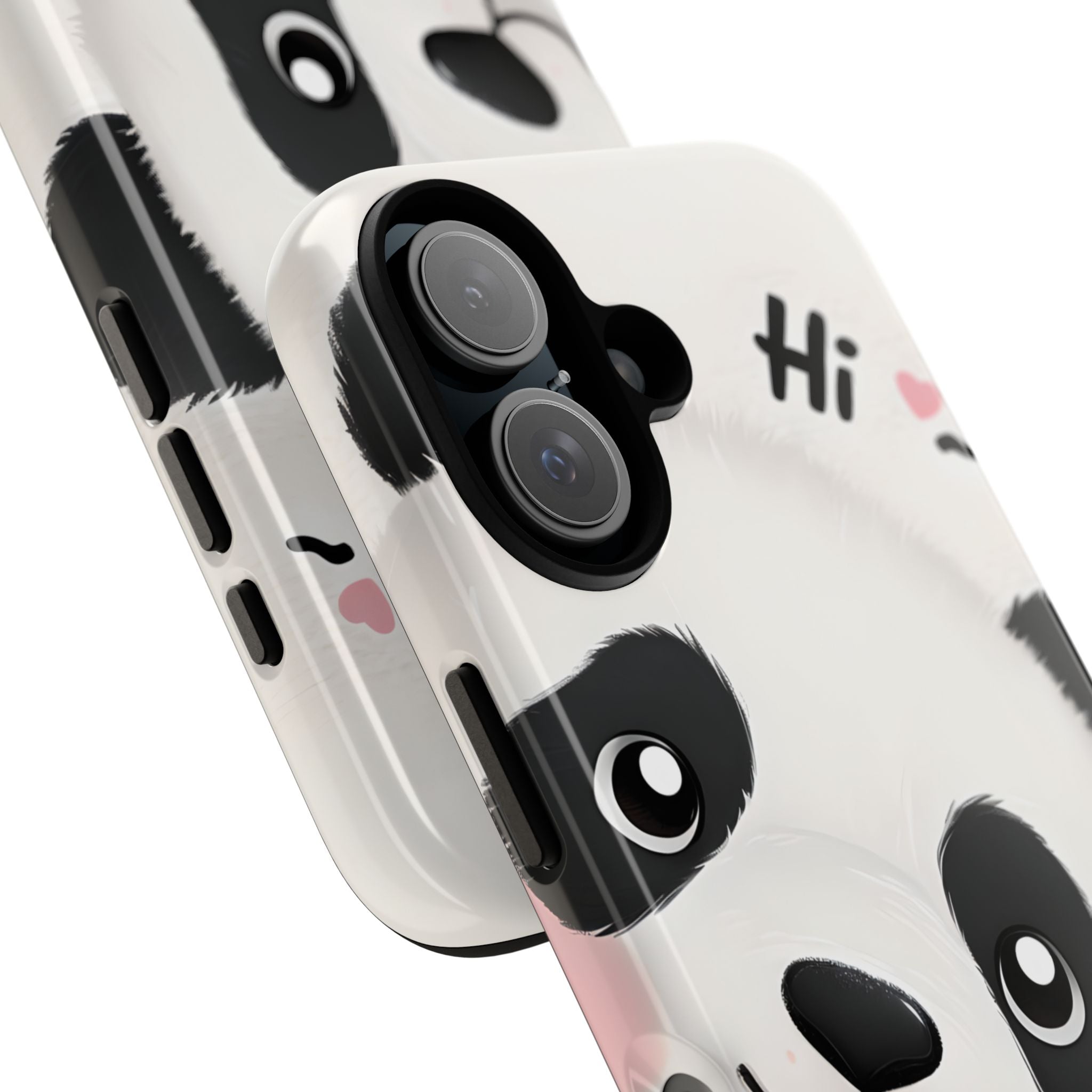 Panda Glow iPhone 16 Case - Tough