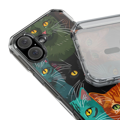Colorful Cat Charisma iPhone Case - Impact