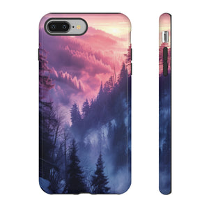 Forest Mountain Pastel Dream - Protective Phone Case