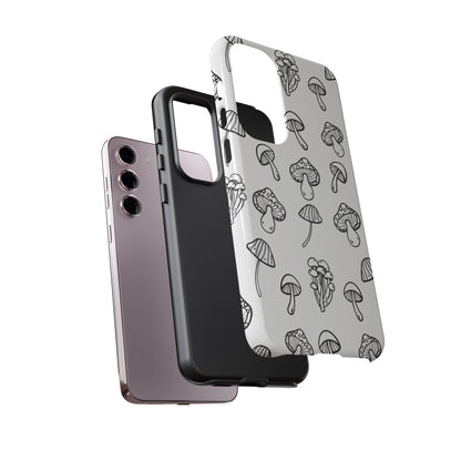 Mushroom Line Play - Samsung Case