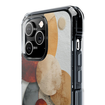 Circles Embrace Warmth iPhone Case - Impact
