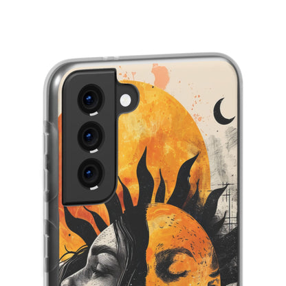 Sunlit Duality | Flexible Phone Case for Samsung Galaxy