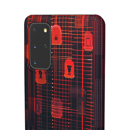 Gradient Cyber Lock Samsung S20 - Slim Phone Case