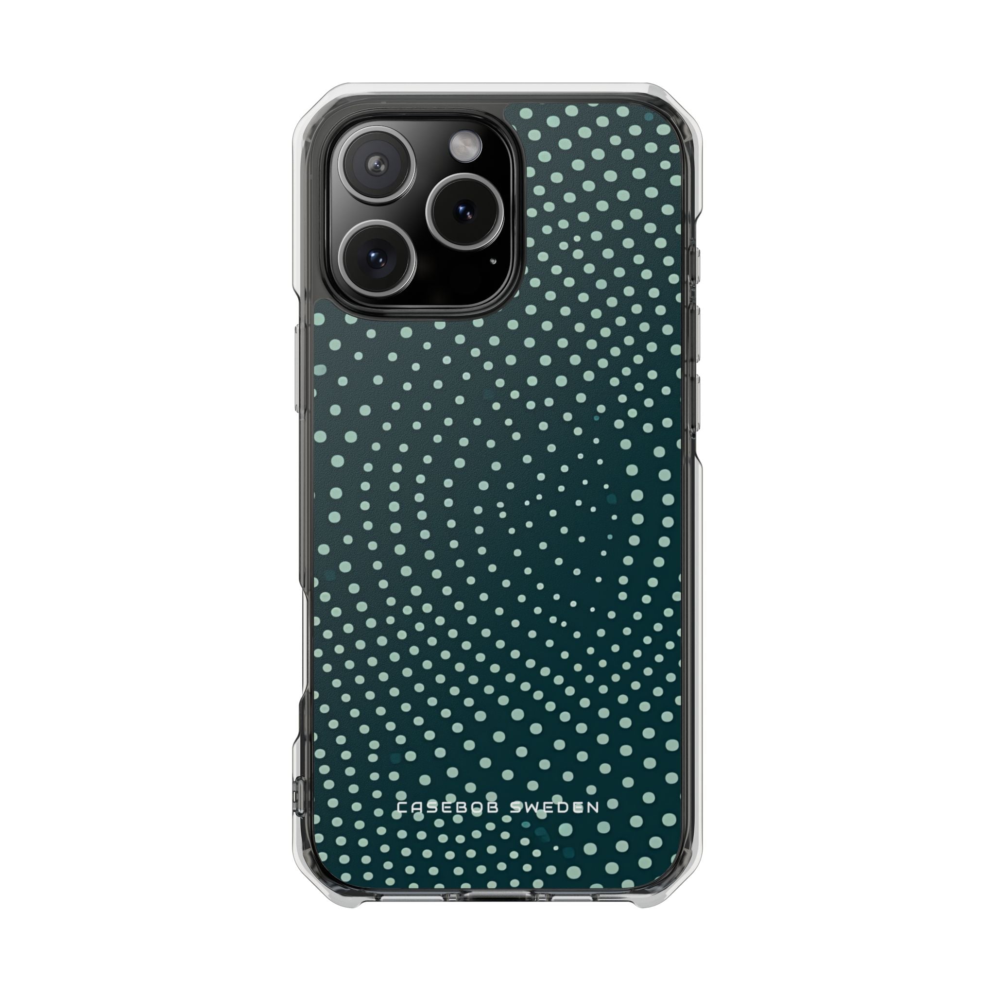 Teal Rippleflow iPhone 16 - Clear Impact Phone Case