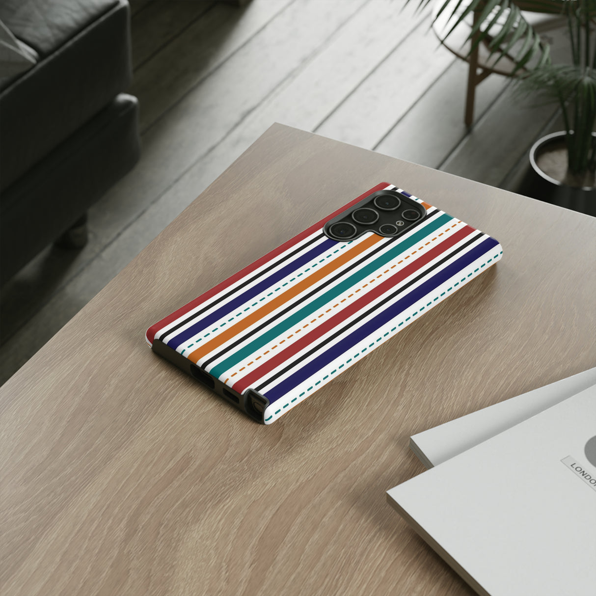 Modern Stripe Line - Schutzhülle fürs Handy