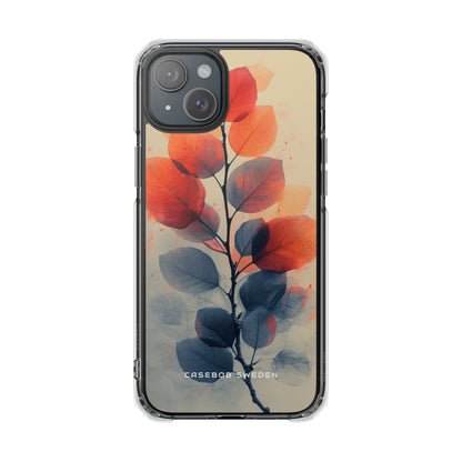 Ethereal Leaf Harmony iPhone 15 - Clear Impact Phone Case