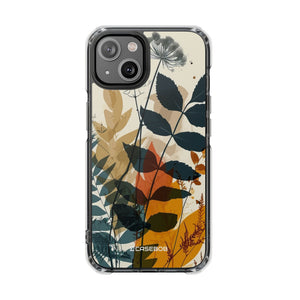 Botanical Serenity - Phone Case for iPhone (Clear Impact - Magnetic)