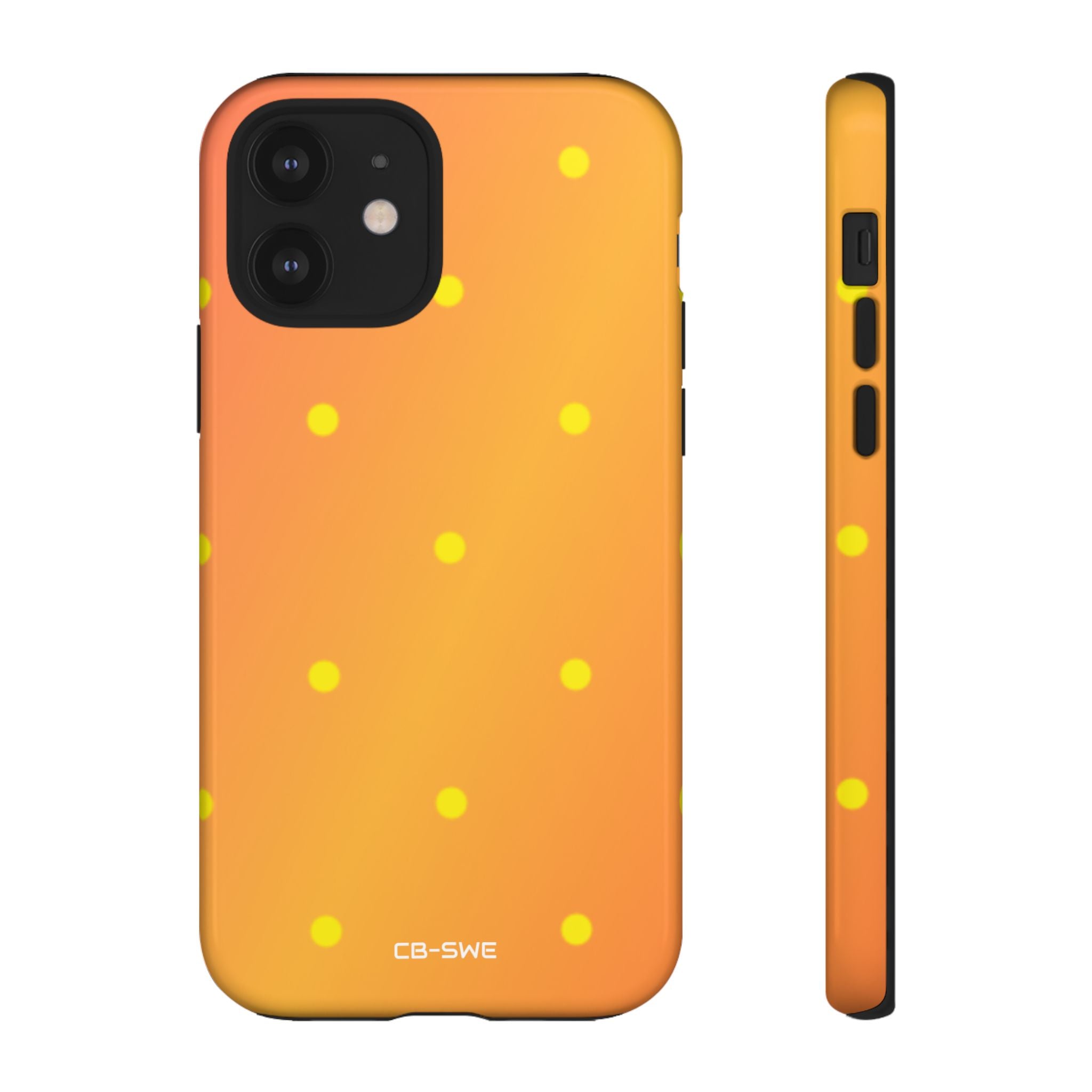Sunset Dots Radiance - iPhone Case