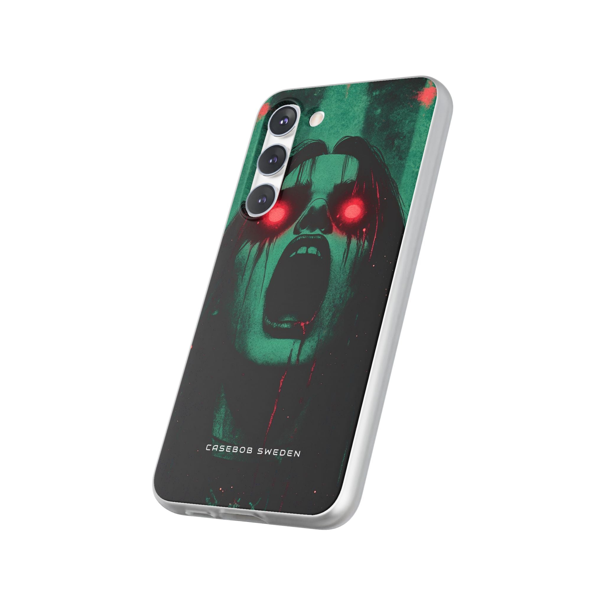 Haunting Glow of Gothic Eyes Samsung S23 - Flexi Phone Case