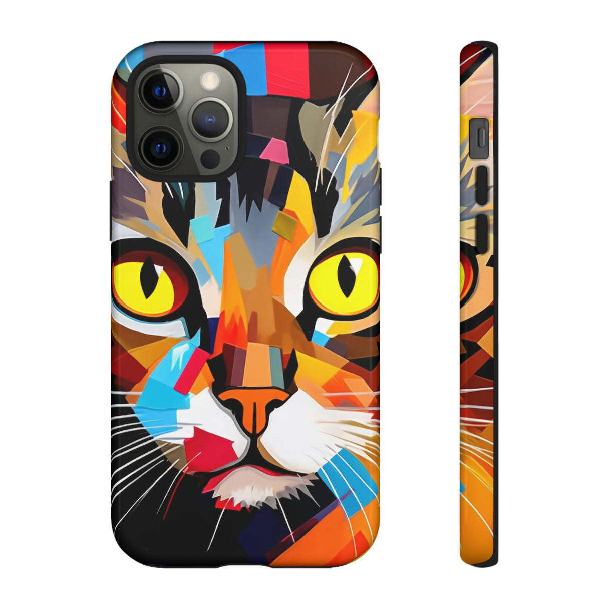 Abstract Kitty Palette Samsung Case (Protective)