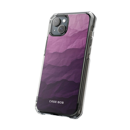 Purple Wave Layers iPhone 15 Plus Case - Impact