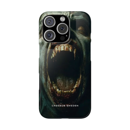 Gothic Wail of Decay iPhone 16 - Slim Phone Case