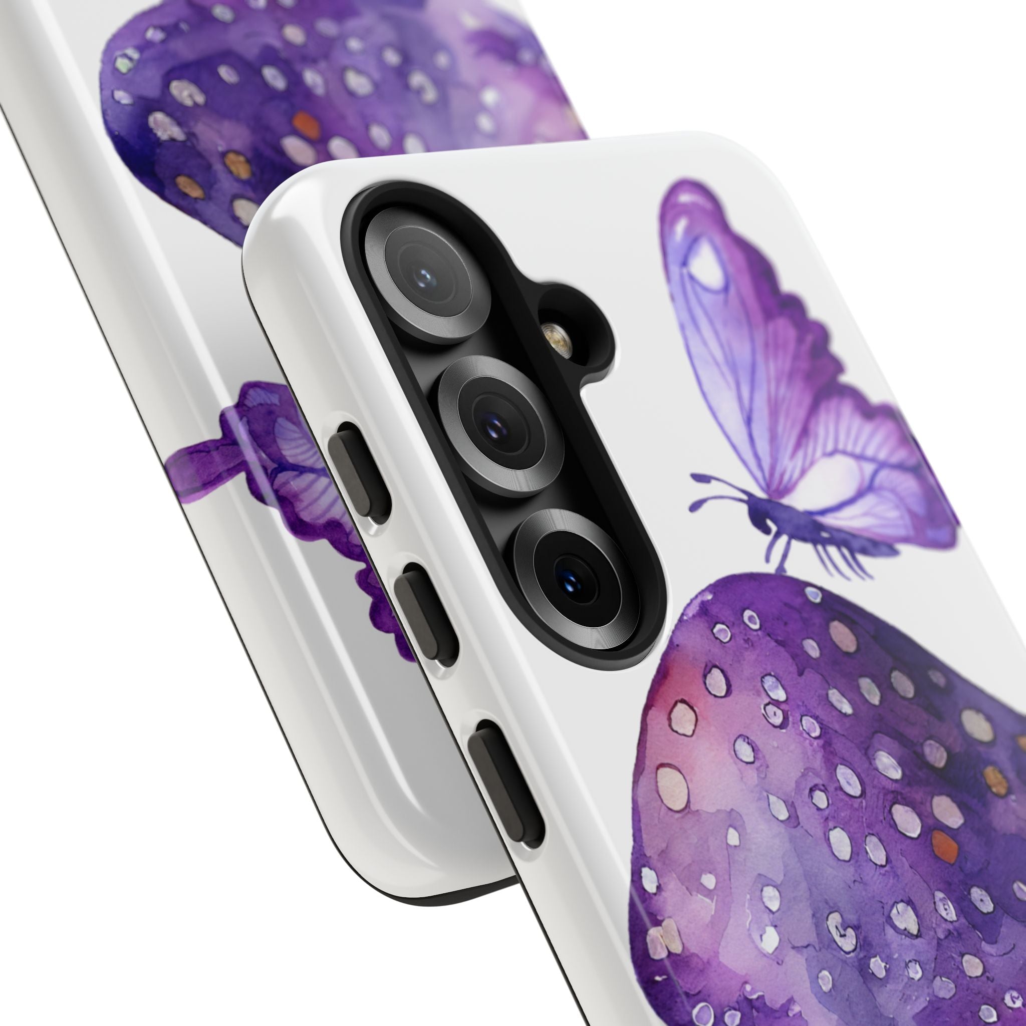Whimsical Butterfly Perch - Samsung Case