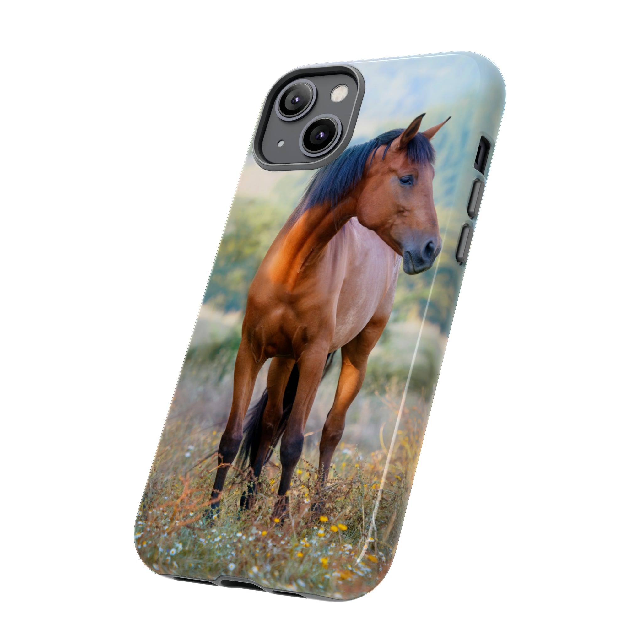 Chestnut Thoroughbred - Protective Phone Case