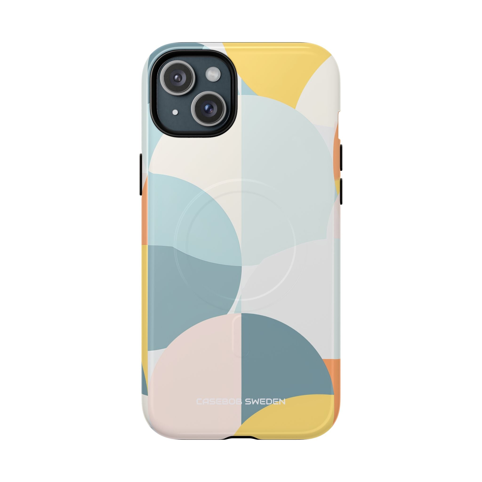 Abstract Geometric Calm - Tough + MagSafe® iPhone 15 Phone Case