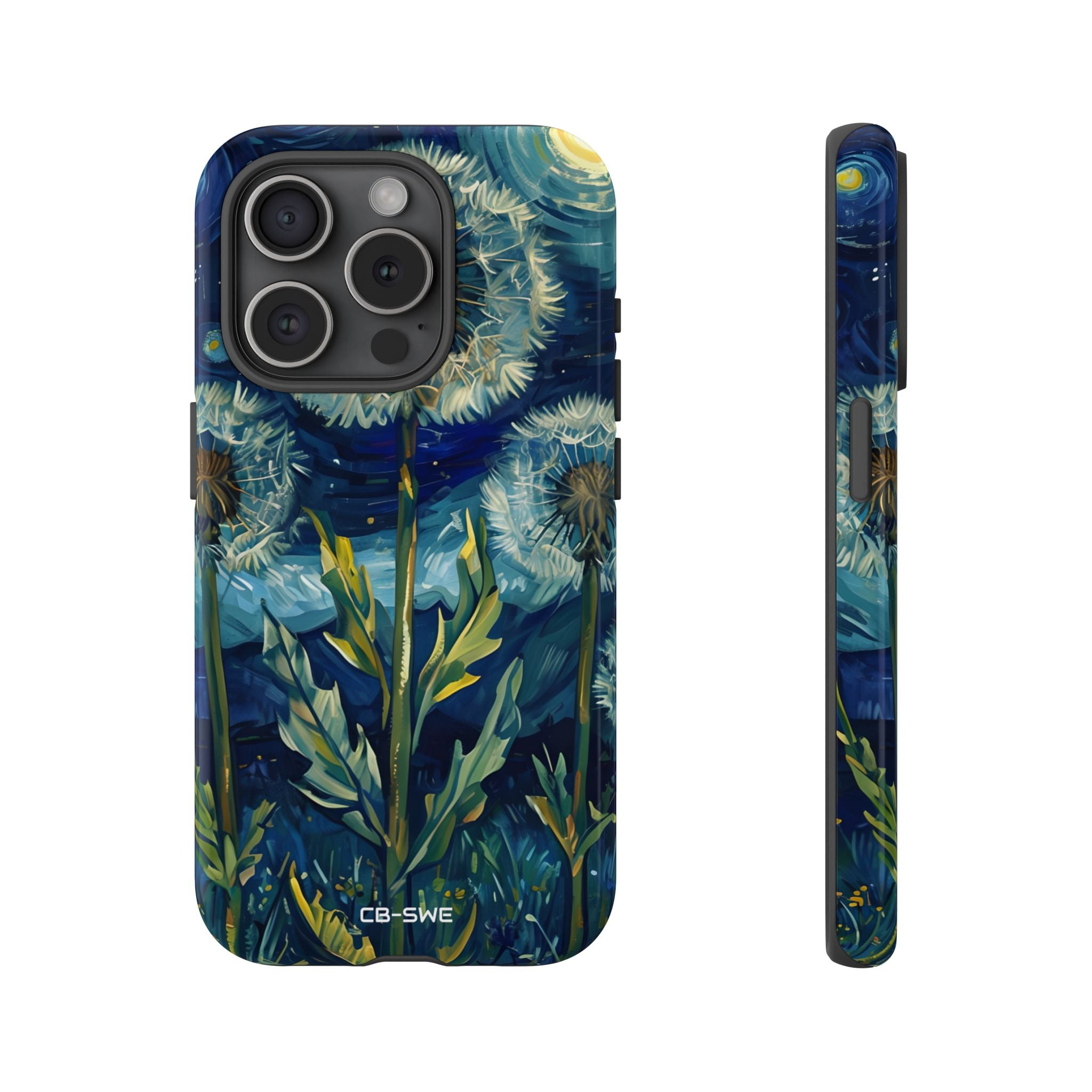 Dandelions Under Starlight - iPhone Case