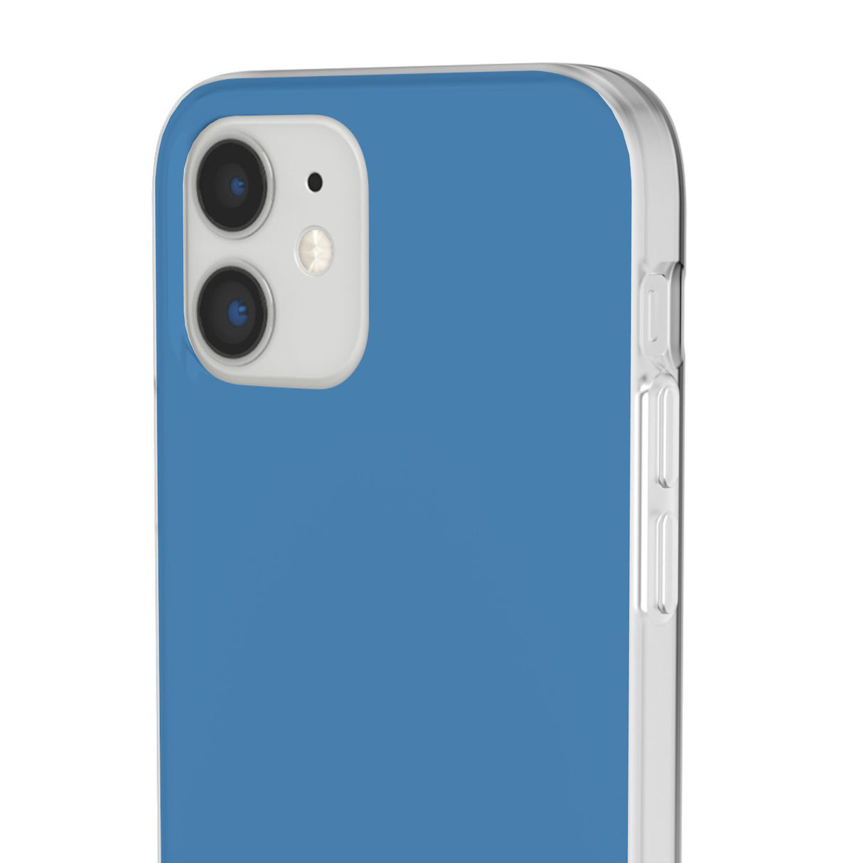 Steel Blue | Handyhülle für iPhone (Flexible Hülle)