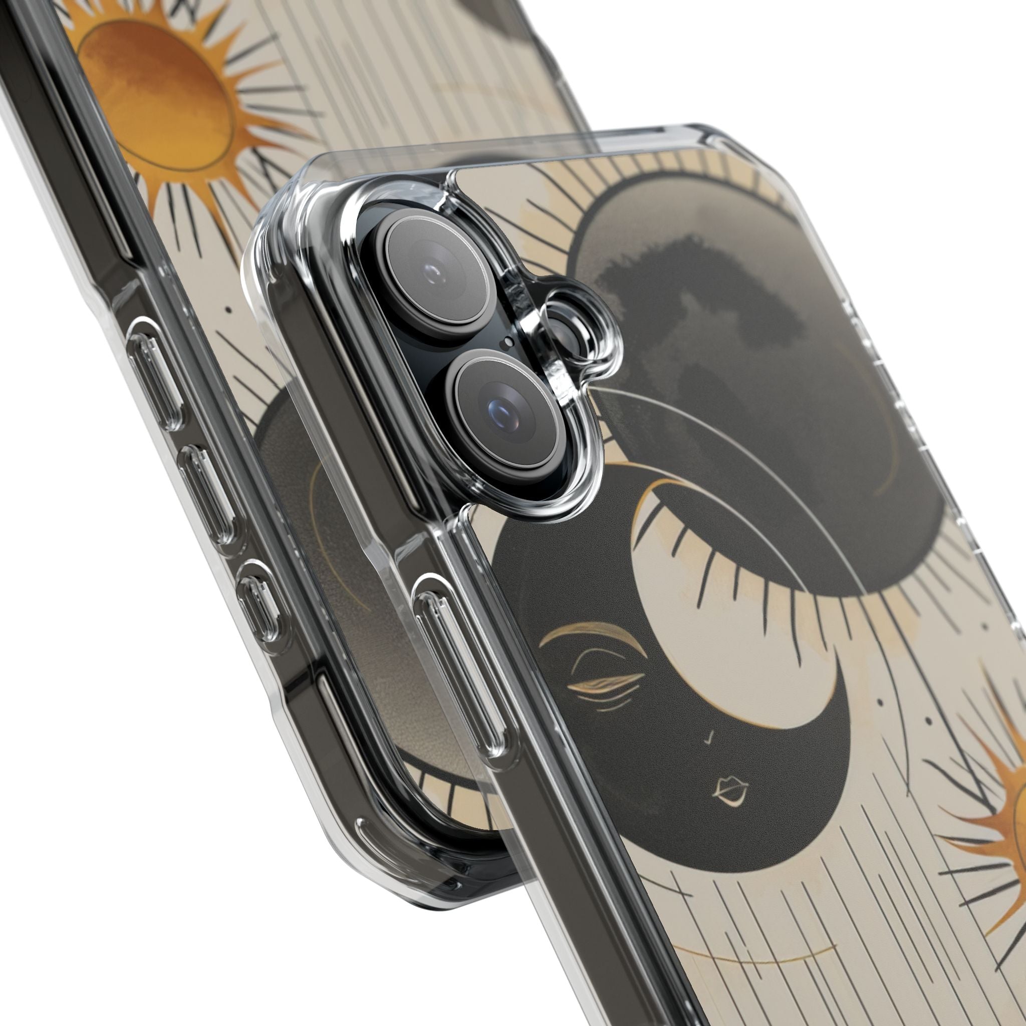 Moon Sun Harmony iPhone 16 - Impact Clear+