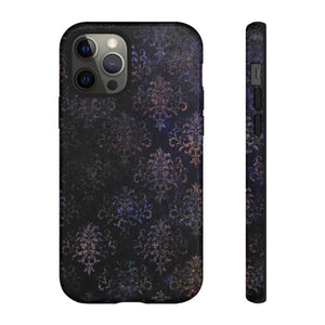 Grunlight Gothic Flower iPhone Case (Protective) iPhone 12 Pro Glossy Phone Case