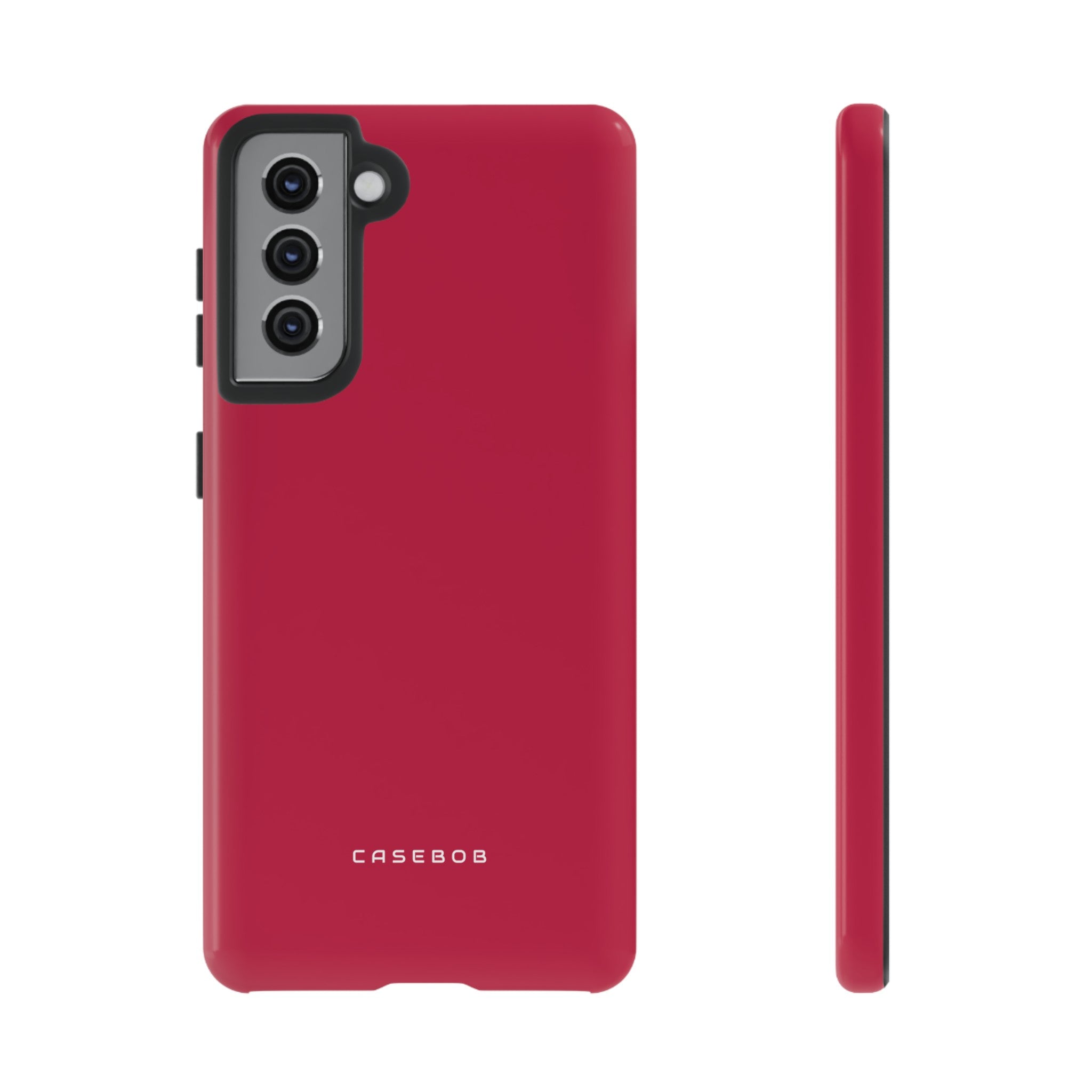 Bright Maroon - Protective Phone Case