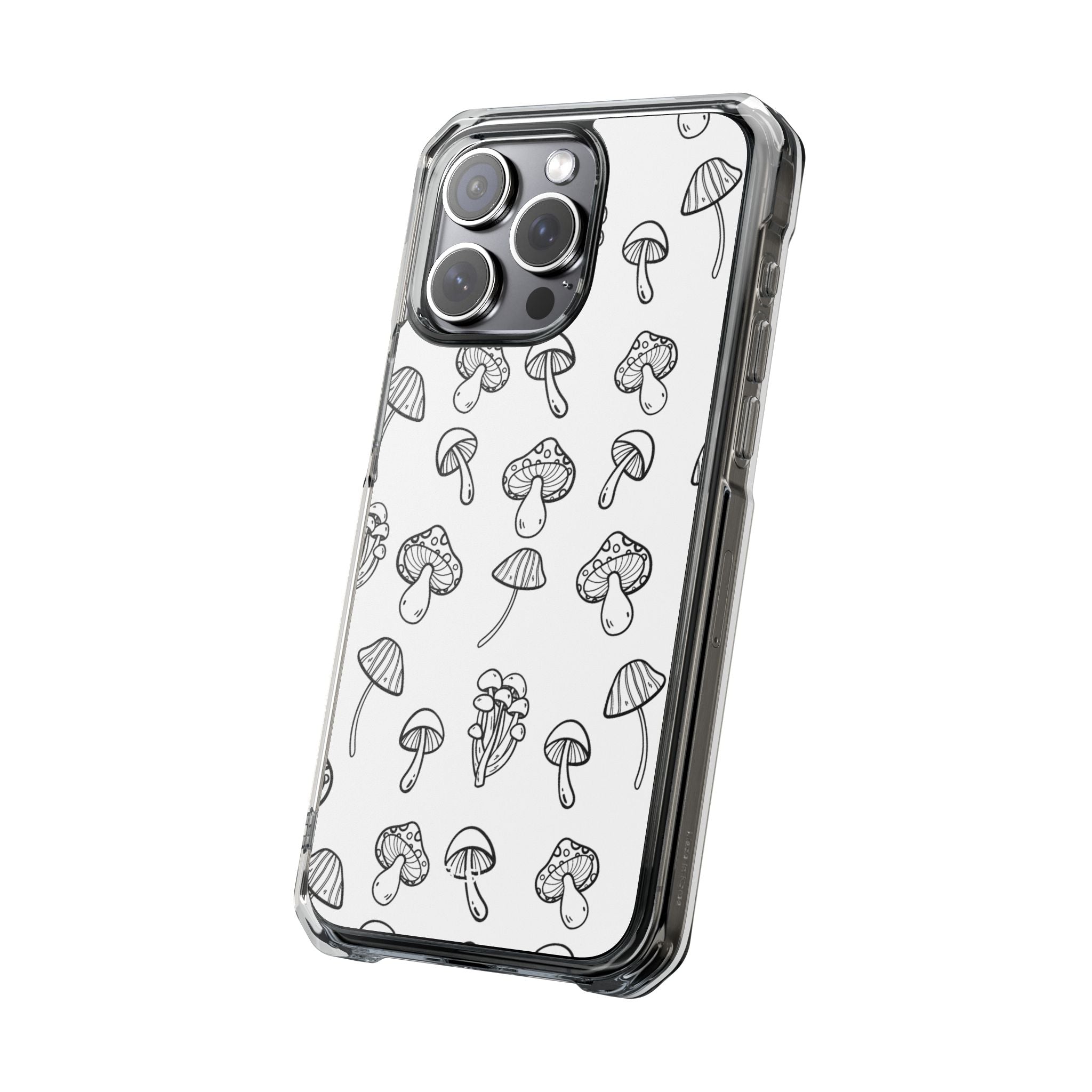 Mushroom Line Play iPhone Case - Impact