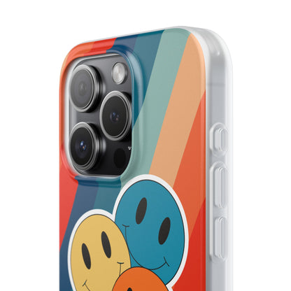 Triple Smile Breeze iPhone 15 Pro Case - Soft