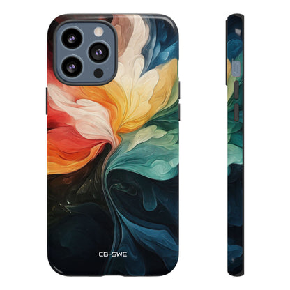 Vibrant Flower Burst - iPhone Case