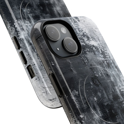 Textured Blackscape iPhone 15 Case - Tough+