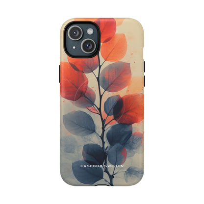 Ethereal Leaf Harmony iPhone 15 | Tough+ Phone Case