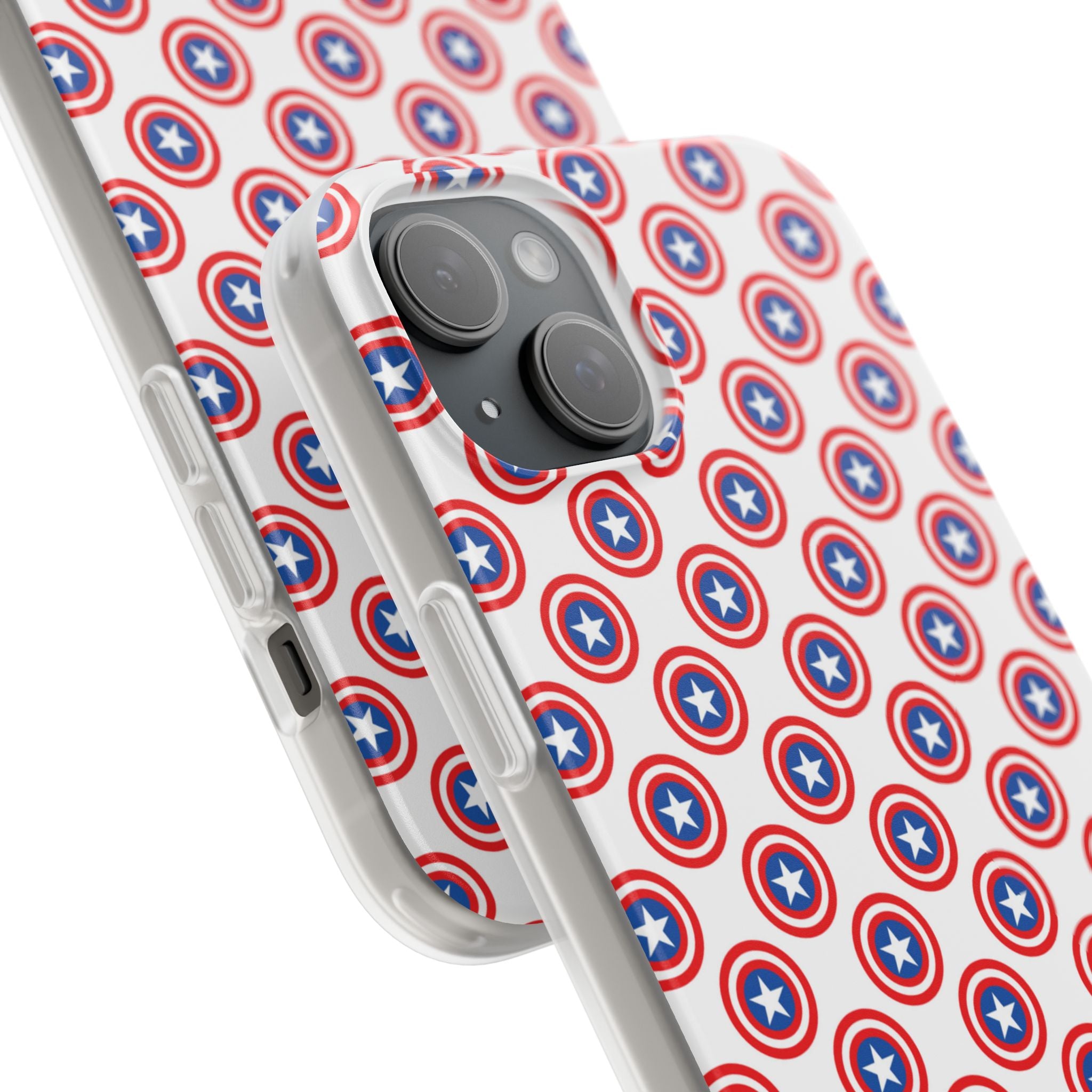 Star Shield Cascade iPhone 15 Plus Case - Soft