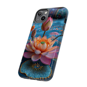 Water Rose Mandala Bliss - Protective Phone Case