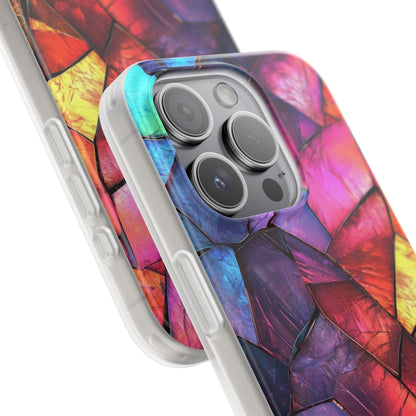 Cracked Prism iPhone 15 Pro Case - Soft