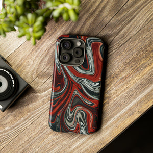 Red Liquid - Protective Phone Case