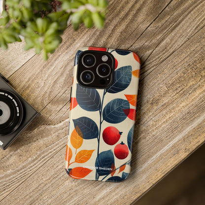 Autumn Nature Pattern - Tough iPhone 16 Phone Case