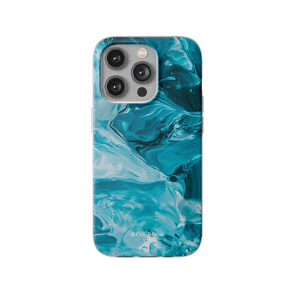 Turquoise Pantone  | Phone Case for iPhone (Flexible Case)