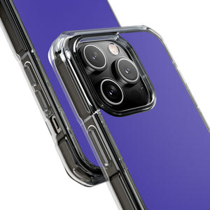 Ozeanblau | Handyhülle für iPhone (Clear Impact Case – Magnetisch) 