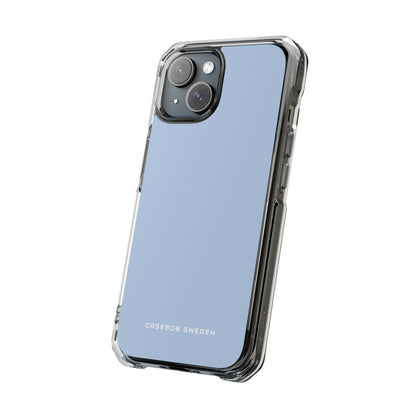 Light Steel Blue iPhone 15 - Clear Impact Phone Case