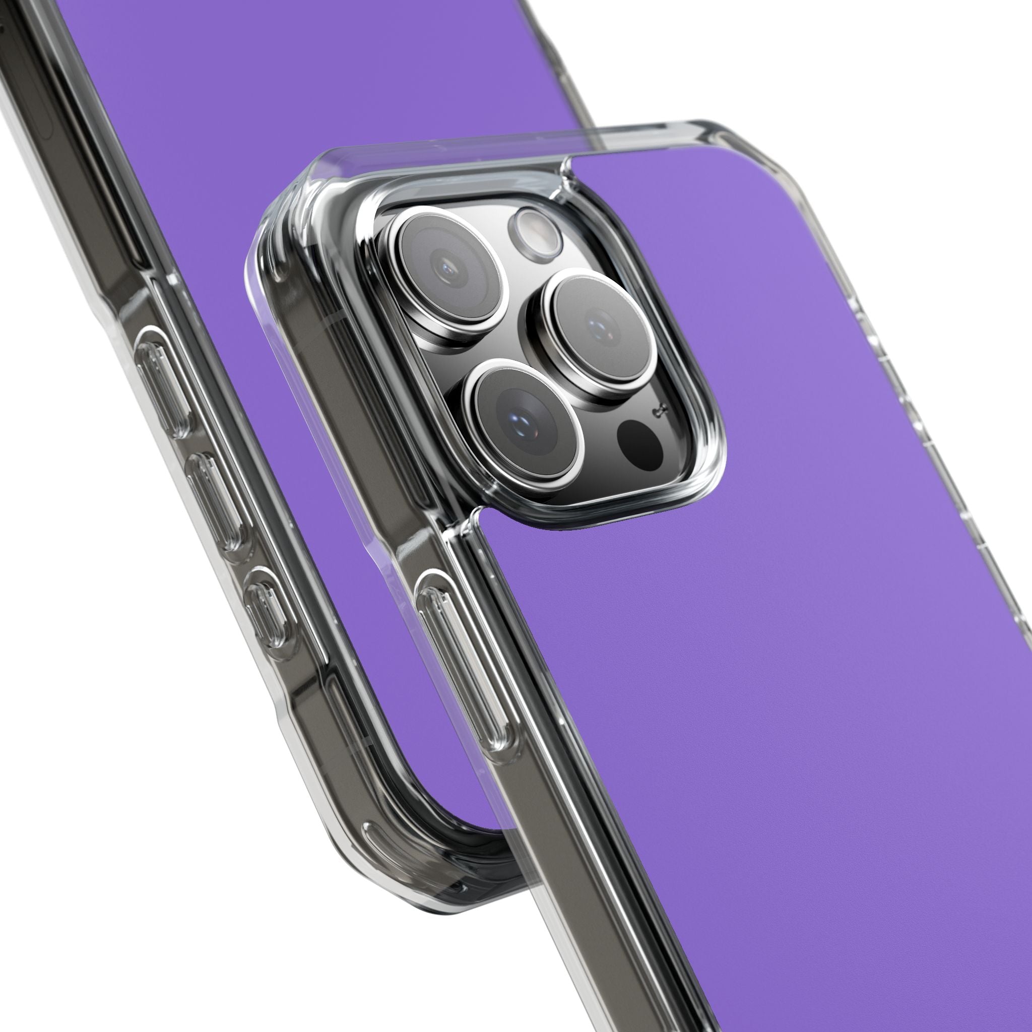 Medium Purple iPhone 16 - Clear Impact Phone Case