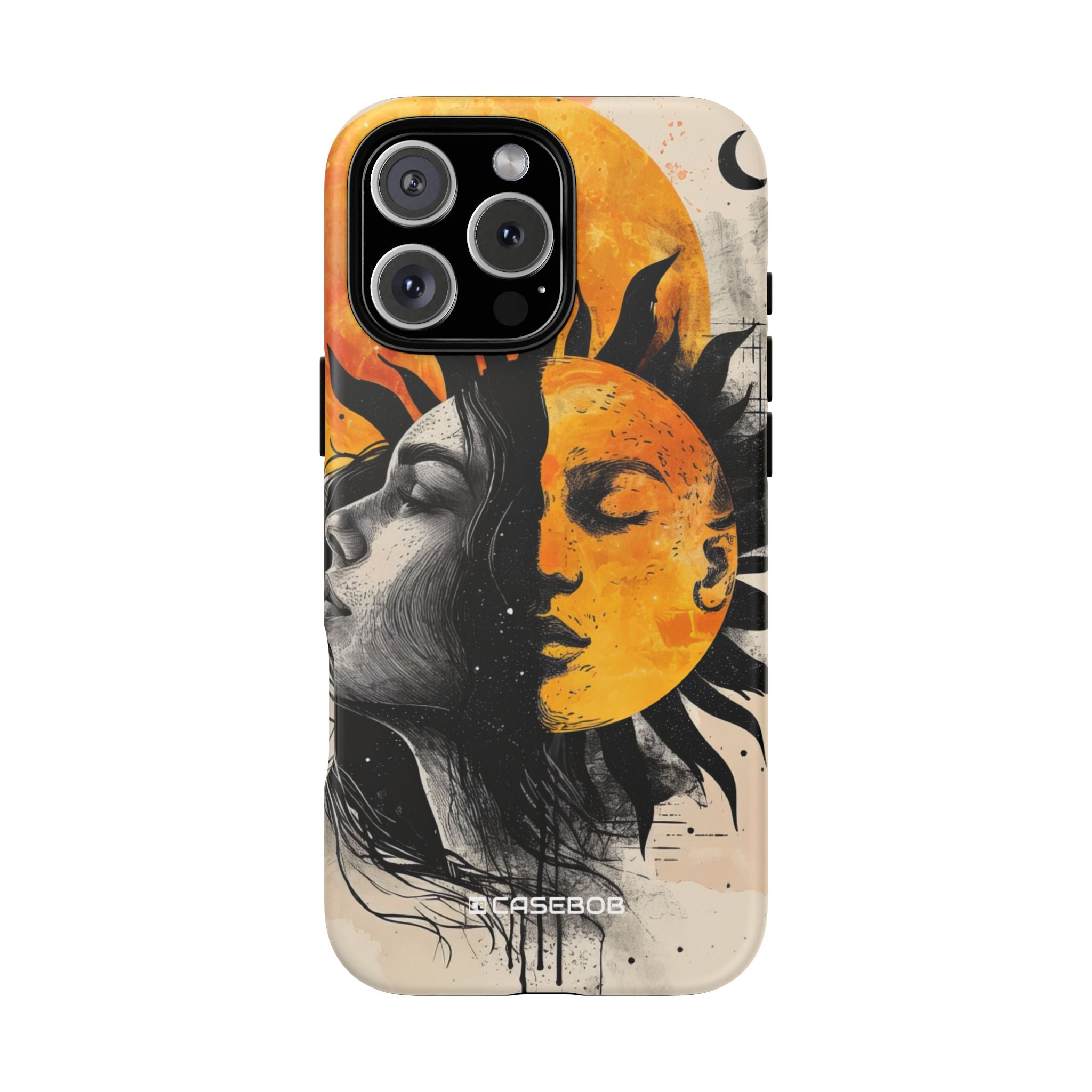 Celestial Dualities: Sun and Moon - for iPhone 16