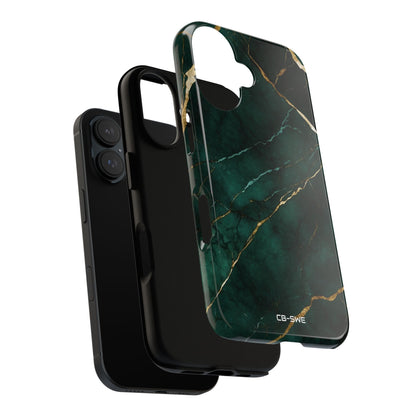 Emerald Veins Flow - iPhone Case