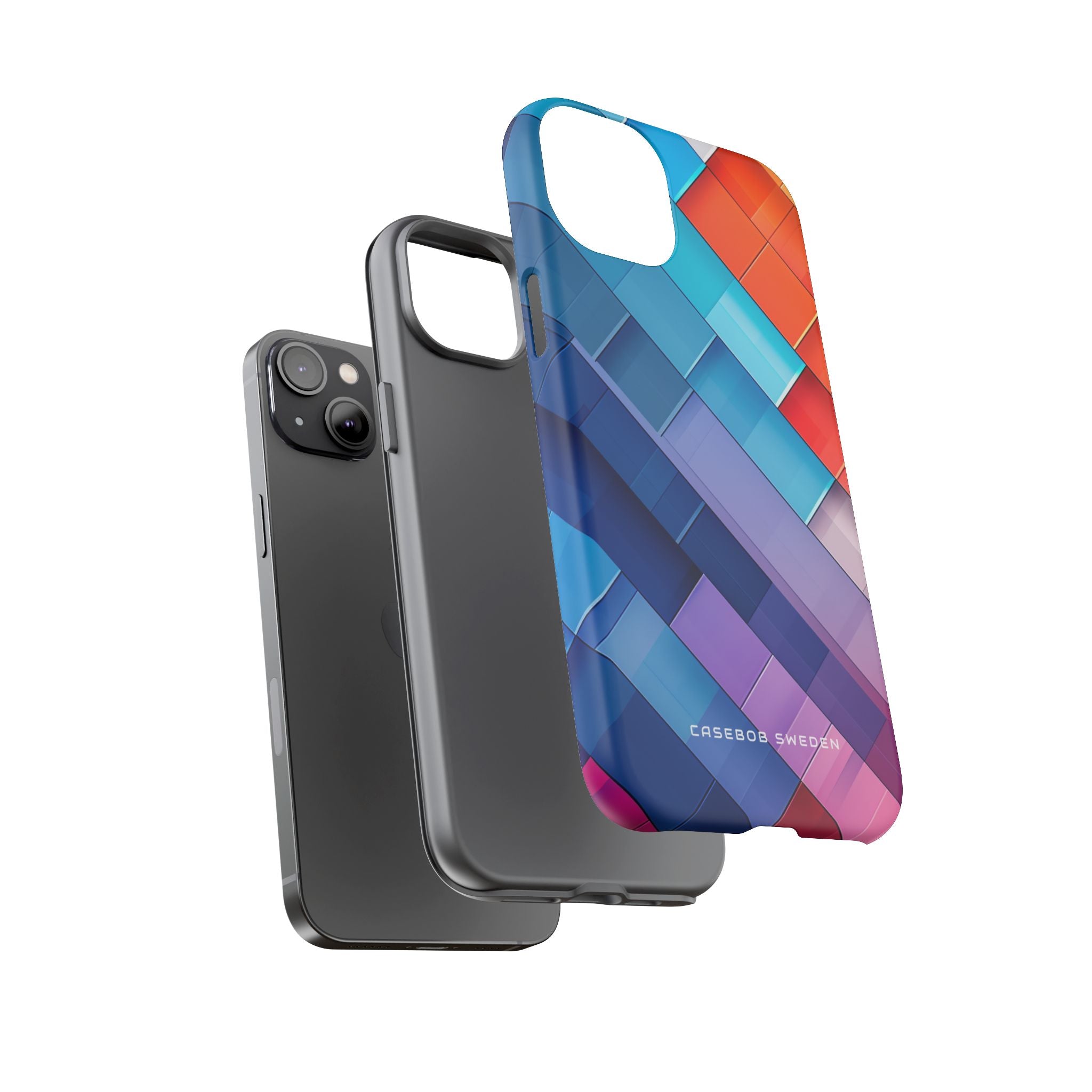 Vibrant GeoFlow iPhone 14 - Tough Phone Case