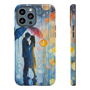 Rainy Day Love Umbrellas - Protective Phone Case