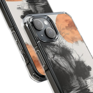 Timeless Serenity - Phone Case for iPhone (Clear Impact - Magnetic)